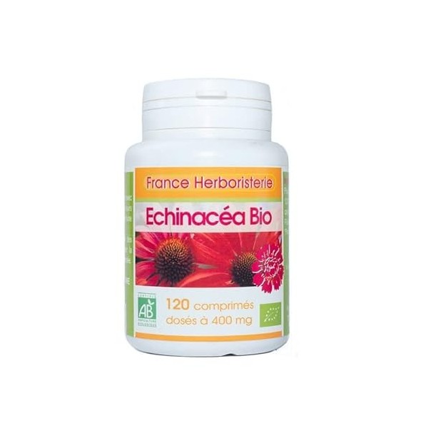 ECHINACEA racine BIO AB 120 comprimés dosées à 400 mg.
