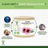 Défenses Bio - Bioptimal - Complément alimentaire - Echinacée enrichi avec Curcuma Eucalyptus Thym Plantain Hysope - Maux de 