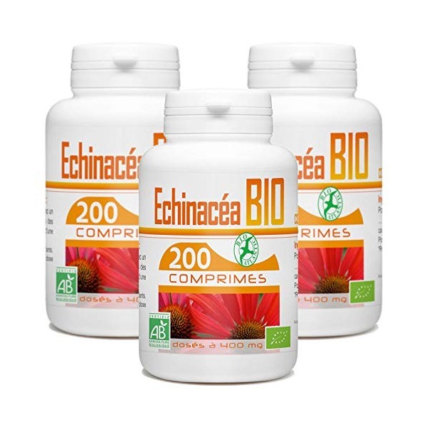 Echinacée Bio 400 mg - 600 comprimés - Bio Atlantic