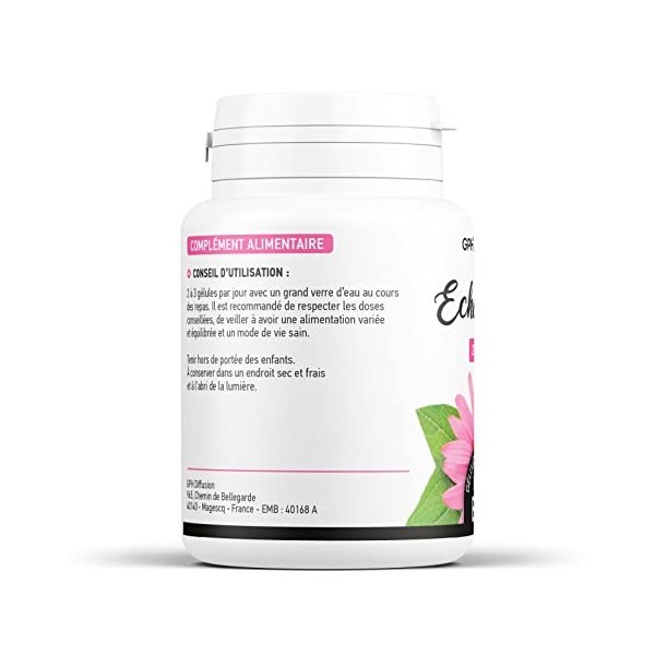 Echinacéa racine biologique 210 mg - 100 gélules végétales