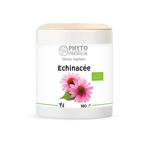 Échinacée Plante fleurie - Echinacea purpurea - 180 gélules 230 MG BIO 
