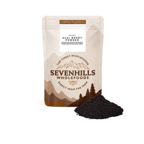 Sevenhills Wholefoods Poudre De Baie DAçaï Bio 250g