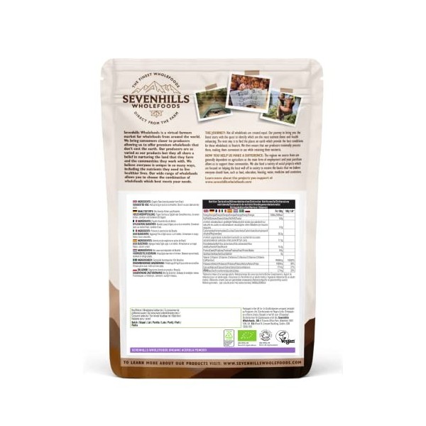 Sevenhills Wholefoods Poudre DAcerola Bio 250g