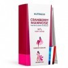 Cranberry + D-Mannose + Hibiscus - Inconfort Urinaire Flore Intime - Cure Naturelle de 5 jours - 10 Sticks Pratiques et Discr