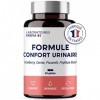 FORMULE CONFORT URINAIRE | Cranberry Psyllium Cerise Pissenlit | Complement alimentaire | Confort, Drainage, Régulation | 60 