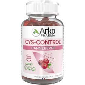 Arkopharma Cys-Control Canneberge 60 Gummies - Lot de 2 Boites de 60 Gummies