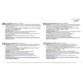 Vita World D-Mannose plus L-Méthionine et Cranberry Mannose 90 Gélules Made in Germany