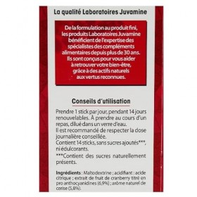 Juvamine Cranberry 14 Sticks