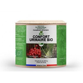 Laboratoire Floralpina - Confort urinaire BIO 120 gélules - facilite lélimination urinaire, drainant