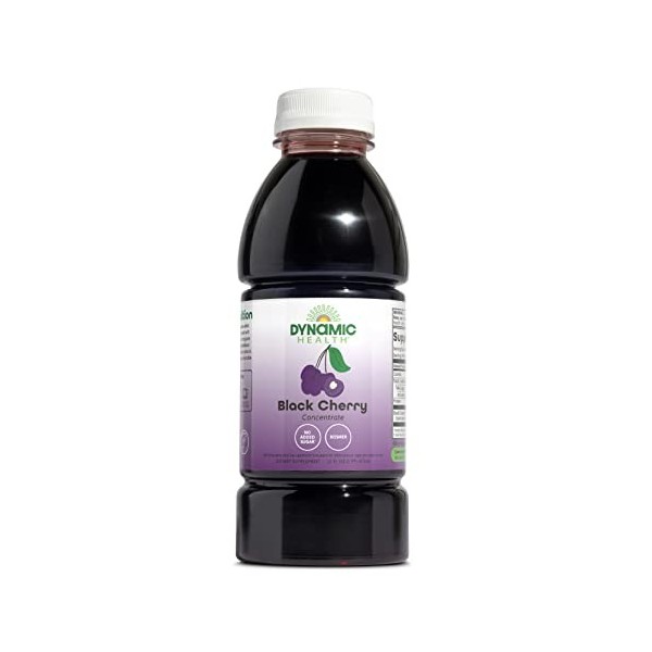 Dynamic Health, Jus de cerise noire concentré, 100% pur, 16 fl oz 473 ml 