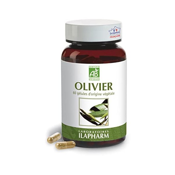 Laboratoires Ilapharm - OLIVIER BIO- Tension artérielle - Flacon de 60 gélules