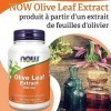 Now Foods, Olive Leaf Extract Extrait de Feuille dOlivier , 500mg, 120 Capsules végétaliennes, Testé en Laboratoire, Sans S