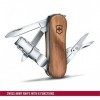 Victorinox Nailclip 580, Swiss Made, 6 Fonctions, Lime à Ongles, Coupe-Ongles, Lame, Ciseaux, Bois