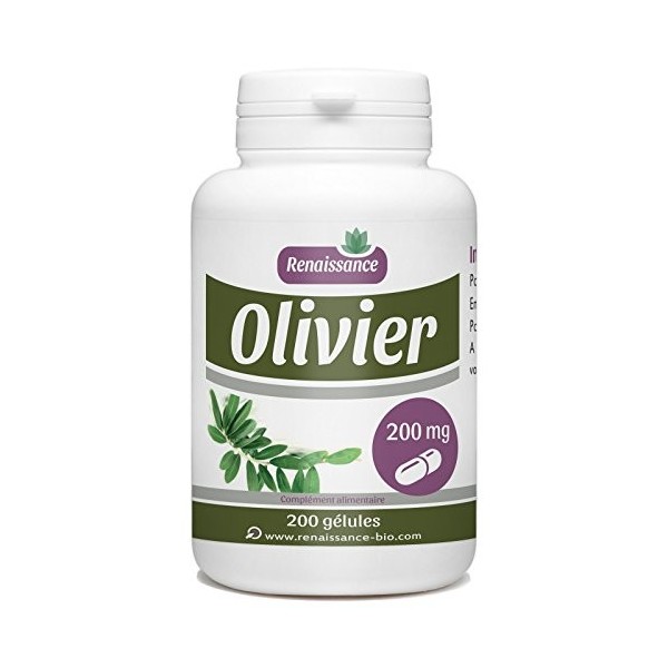 Olivier Feuille - 200 mg - 200 gélules