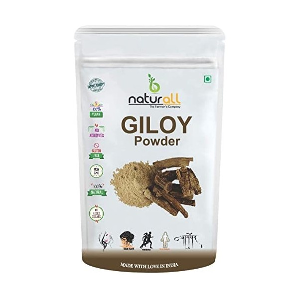 CROV B Naturall Giloy Powder/Guduchi/Tinospora Cordifola Poudre – 500 g x 2 - 1 kg