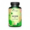 Gingembre BIO Vegavero® | DOSAGE ÉLEVÉ : 650 mg | Titré à 1.5% en Gingérol et Shogaol | 120 Gélules 4 mois | Sans Additifs 