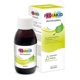 Pediakid - Phytovermil - Complément Alimentaire Naturel -Contribue au Maintien dune Sphère Intestinale Saine - Bouchon Doseu