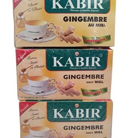 Thé infusion de gingembre goût miel, puissant et 100% naturel, tisane, antioxydant, digestion, sexualité, tonifiant, saveur m