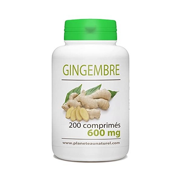 Gingembre Gélules Bio 650 mg - 90 Gélules de Poudre Gingembre