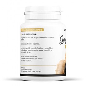 Gingembre racine biologique 250 mg - 100 gélules végétales