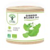 Ginkgo Biloba bio - Bioptimal - Complément alimentaire - Mémoire Concentration Circulation Vertige - Poudre de Feuille Pure -