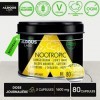 Nootropique Naturel | 80 Gélules 800 mg | Mémoire, Concentration, Énergie | Ginkgo Biloba, Lions Mane, Caféine, Bacopa Monnie