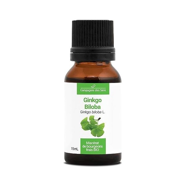 GINKGO BILOBA - 30mL - Macérat de bourgeons BIO Ginkgo biloba