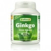 Greenfood Ginkgo biloba, 400 mg, extrait de feuilles, dose élevée, 120 gélules. Végan.