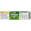 Greenfood Ginkgo biloba, 400 mg, extrait de feuilles, dose élevée, 120 gélules. Végan.