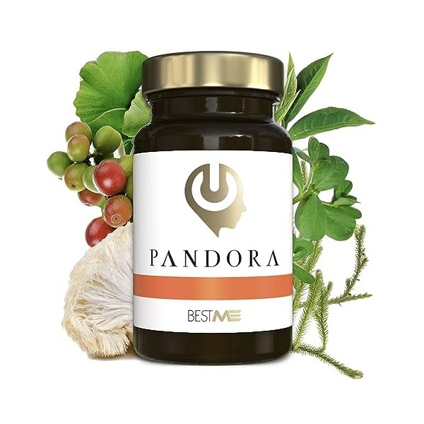 BESTME SUPLEMENTOS INTELIGENTES Pandora Nootropique Naturel, 1 Unité