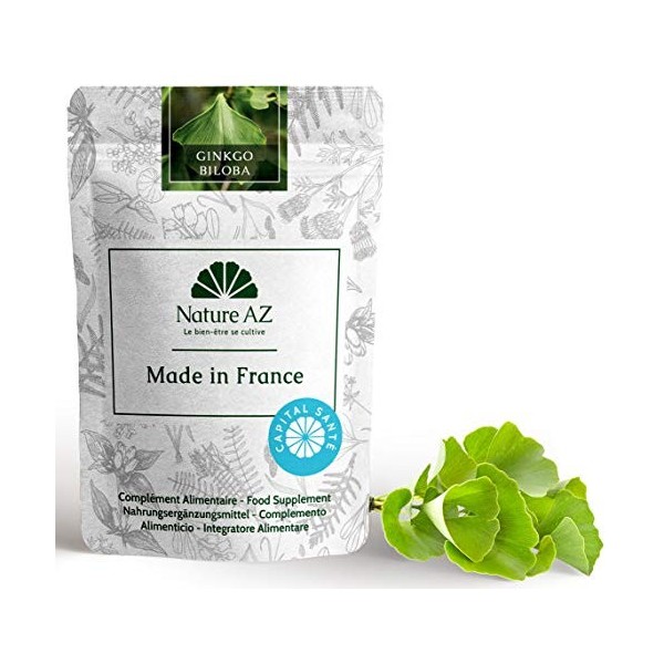 Ginkgo Biloba en poudre | sachet 100g | mémoire et concentration | micro-circulation | circulation sanguine | Fabriqué en Occ