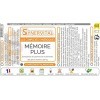 Mémoire Plus Synervital - 480 gélules dosées à 326mg - Complexe de plantes pour la Mémoire - Ginkgo biloba - Bacopa -Magnesiu