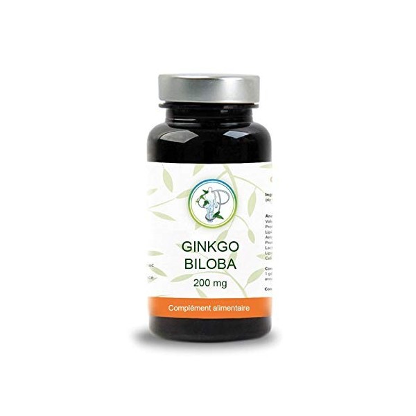 Planticinal Ginkgo Biloba 200mg dextrait inaltéré 24/6 - Microcirculation - 1 pot