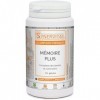 Mémoire Plus Synervital - 120 gélules dosées à 326mg - Complexe de plantes pour la Mémoire - Ginkgo biloba - Bacopa -Magnesiu