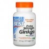 Doctors Best Extrait de ginkgo extra fort 120 mg - 120 vcaps, Ginkgo Biloba pour la mémoire et la circulation