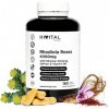 Rhodiola Rosea 4000 mg. 180 gélules végétaliennes pour 6 mois de traitement. Rhodiola avec 3% Salidrósides, avec Ginseng Sibé