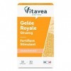 Vitavea - Gelée royale Ginseng - Complément Alimentaire Fortifiant Stimulant - Bienfaits Naturels Produits de la Ruche - Tonu