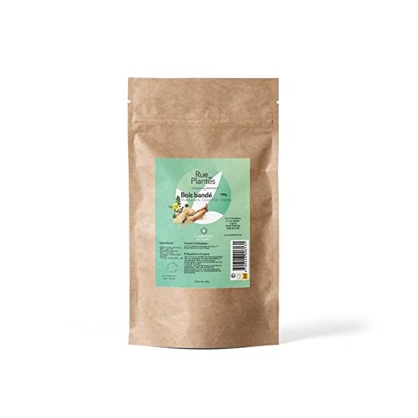RUE DES PLANTES - Bois Bandé poudre 100g - mélange de muira puama, de ginseng, de Tribulus et de gingembre