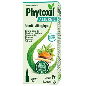 PHYTOXIL ALLERGIE - Dispositif médical - Spray 15ml - Apaise rapidement les symptôme de la rhinite allergique - Glycérine vég