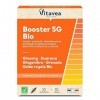 Vitavea - Booster 5 G Bio - Complément Alimentaire Performances, Tonus, Immunité - Ginseng, Guarana, Gingembre, Grenade, Gelé