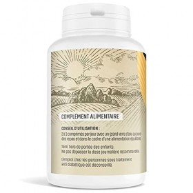 Herbes Et Plantes Ginseng Rouge Bio 200 Comprimés 400 mg