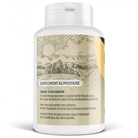 Herbes Et Plantes Ginseng Rouge Bio 200 Gélules Végétales 300 mg