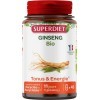 SUPERDIET - GINSENG BIO - Tonus et Énergie - Phytothérapie - Fabrication française - 45 gélules