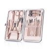 OWill Kit de manucure, 18 pièces, coupe-ongles, kit de pédicure, kit de soins des ongles, outils professionnels , cadeau pour