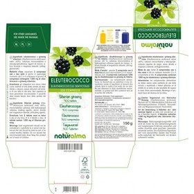 Éleuthérocoque ou Ginseng de Sibérie Eleutherococcus senticosus racines Naturalma | 150 g | 300 comprimés de 500 mg | Compl