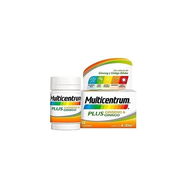 Multicentrum Plus Ginseng+Ginko 30 Comp