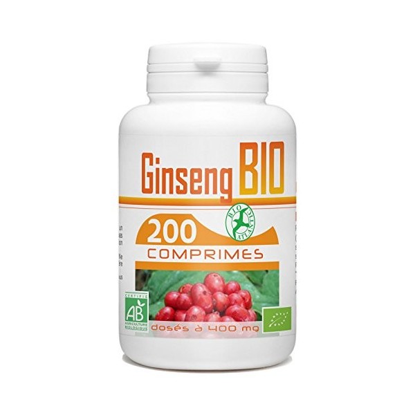 Ginseng Bio - 400 mg - 200 comprimés