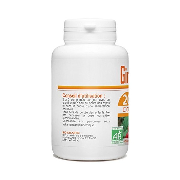 Ginseng Bio - 400 mg - 200 comprimés