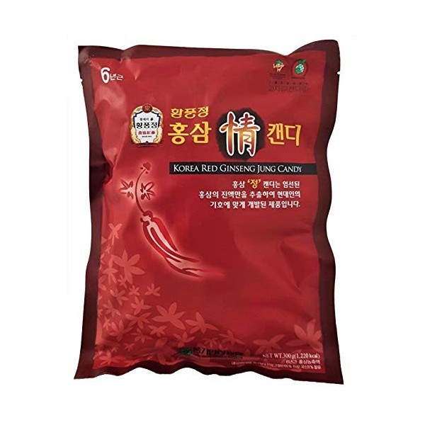 Bonbon au Ginseng Rouge de Corée 300g 6 ans dâge - Stimule le système immunitaire par Santé Nat