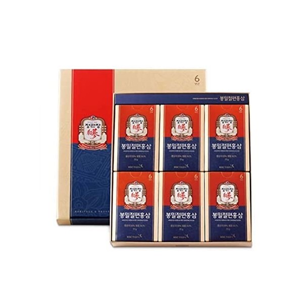 Cheong Kwan Jang KGC Lot de 12 tranches de ginseng rouge coréen 20 g